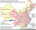 Карта Китая КНР карта